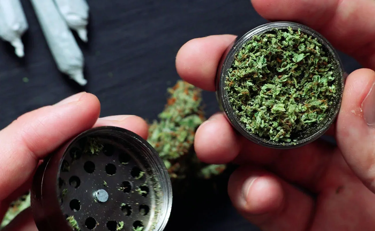 grinder de marihuana